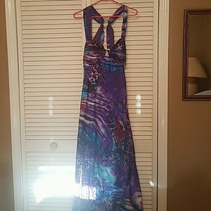 Multi colored Prom Dress